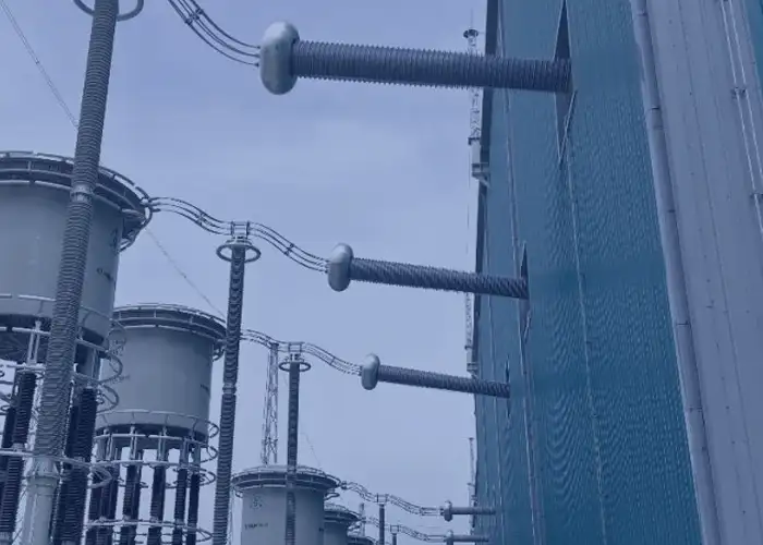 corona ring for high voltage bushing